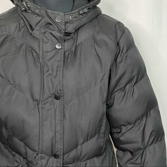 Faded Glory Black Puffer Coat - Women’s M - Picture 5 of 7